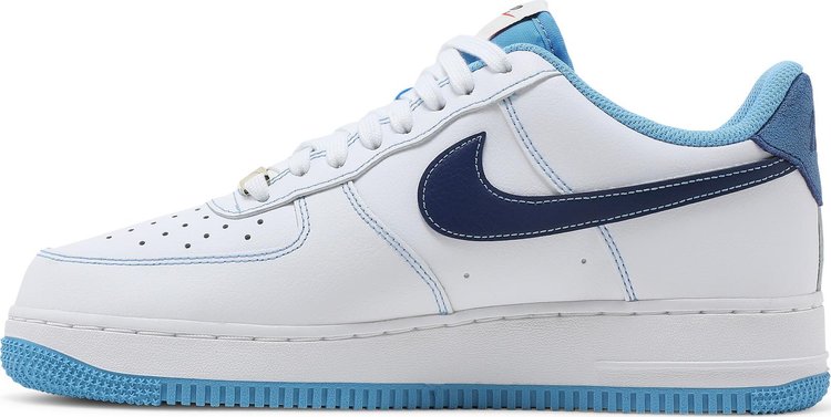 Nike Air Force 1 '07 'Primeiro Uso - Branco University Blue'