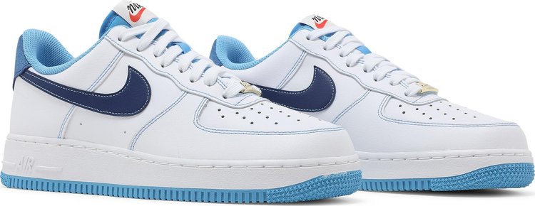 Nike Air Force 1 '07 'Primeiro Uso - Branco University Blue'
