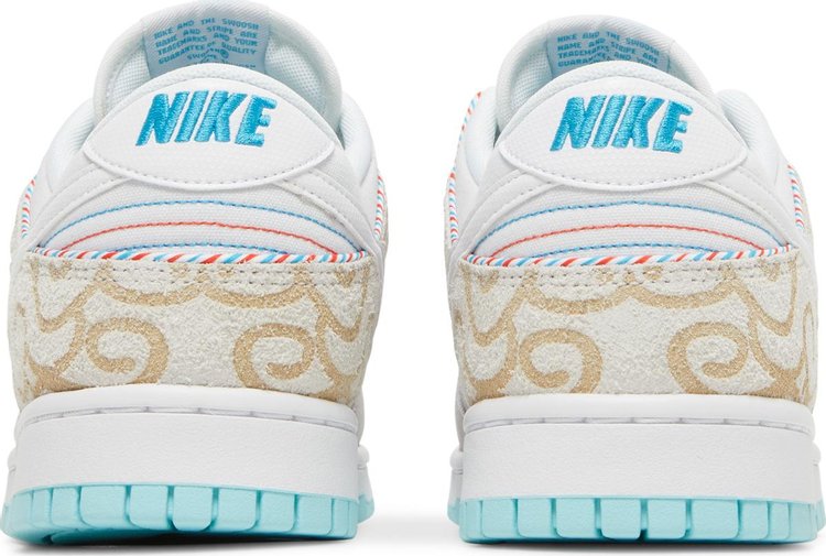Nike Dunk Low Retro SE 'Barber Shop - Cinza'