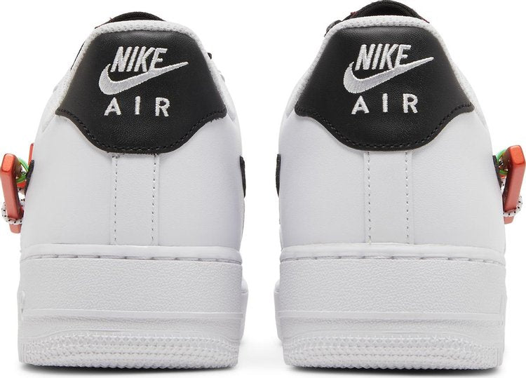 Nike Air Force 1 '07 Premium 'Carabiner - Branco Vermelho Habanero'