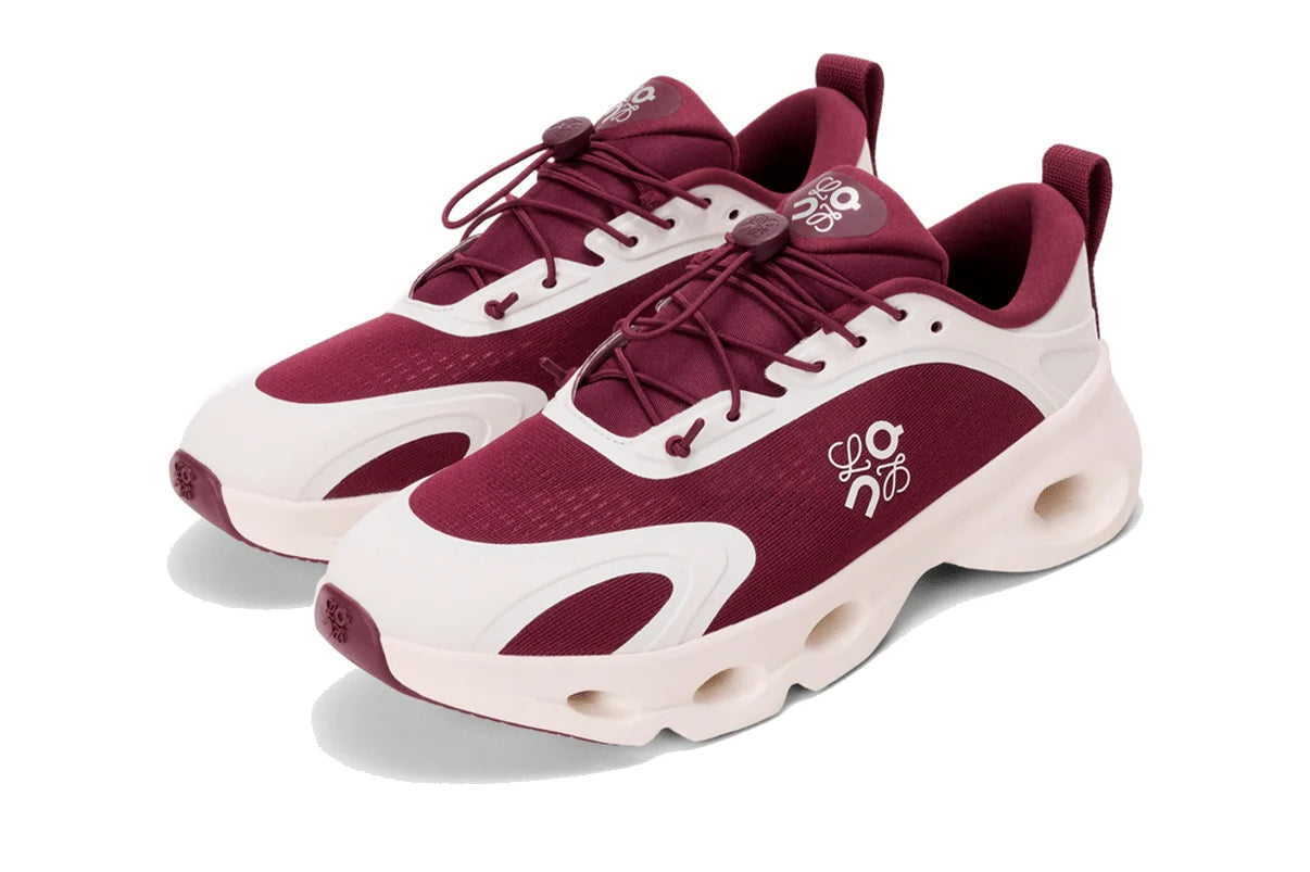 Tênis On Running Cloudsolo Loewe Bordô Casca de Ovo