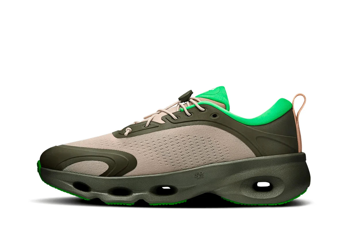 Tênis On Running Cloudsolo Loewe Khaki Green Sand Verde