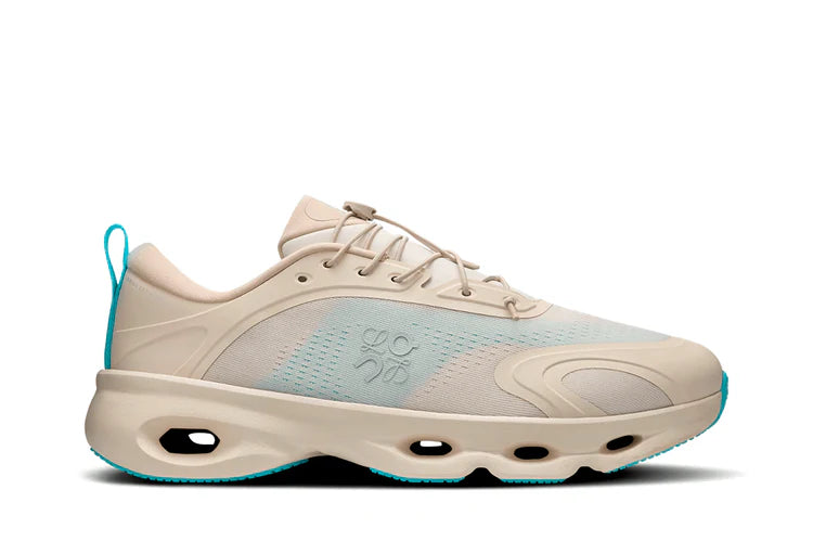 Tênis On Running Cloudsolo Loewe Areia Turquesa Bege