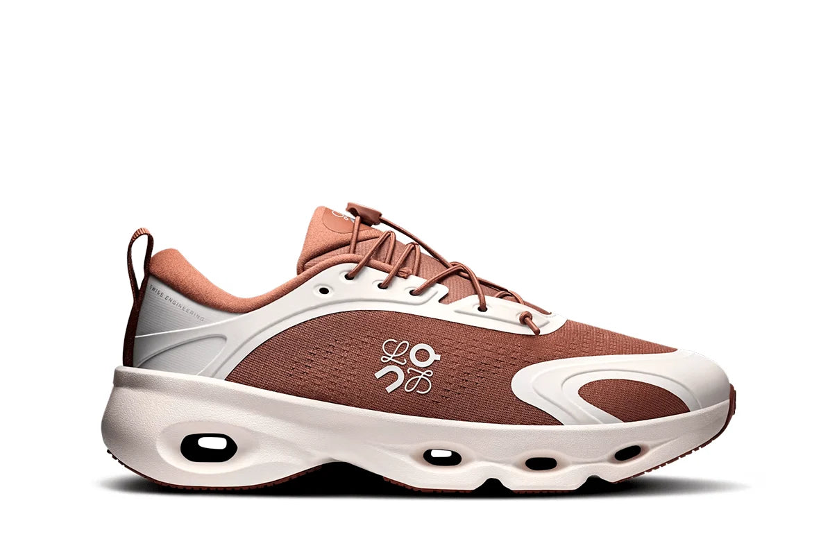 Tênis On Running Cloudsolo Loewe Taupe Eggshell Marrom