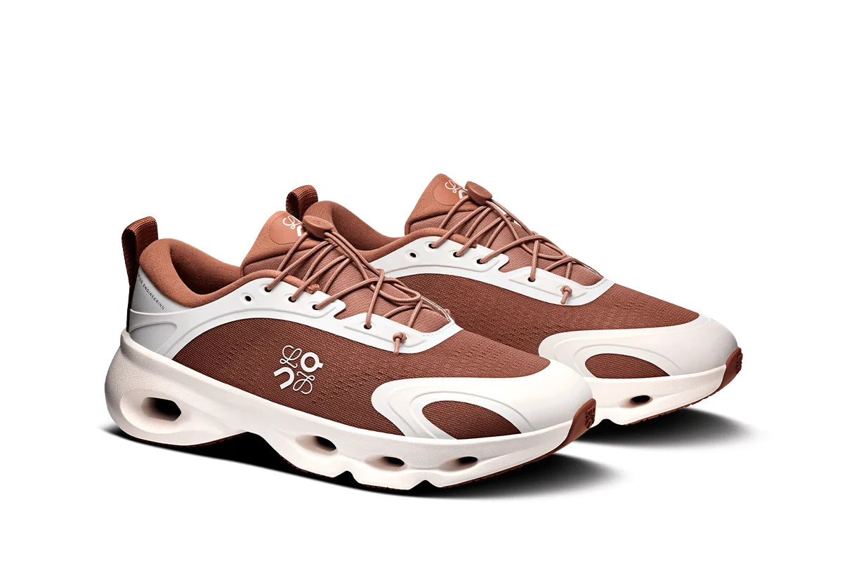 Tênis On Running Cloudsolo Loewe Taupe Eggshell Marrom