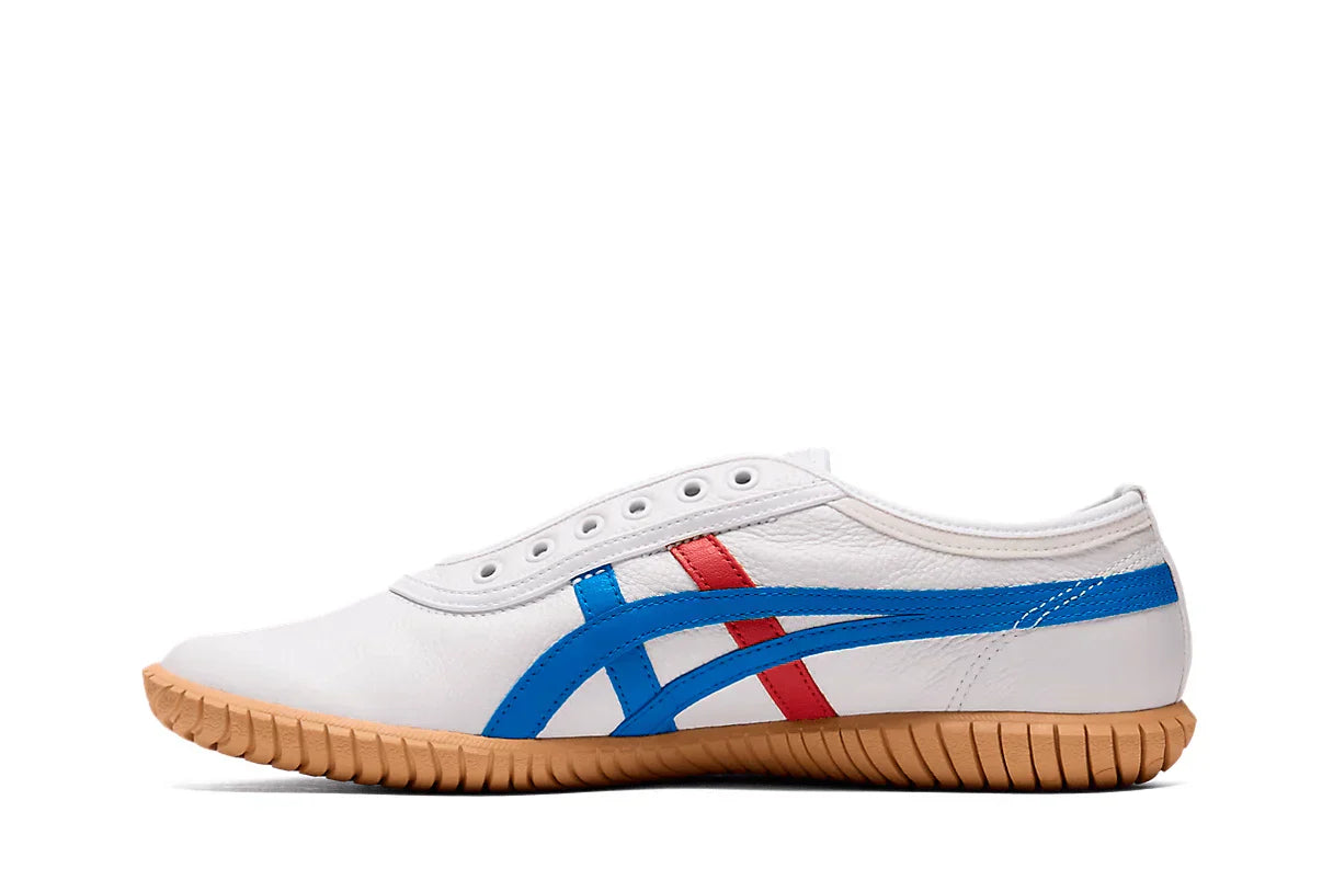 Onitsuka Tiger Tsunahiki Slip-On Branco/Azul Directoire Branco